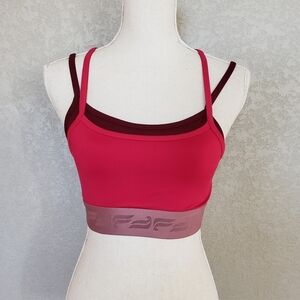 Fabletics sport bra double lined not padded